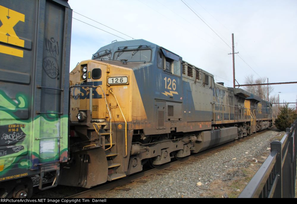 CSX 126 on Q422